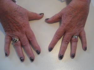 Crackle Nail Polish Application