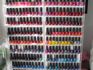 Hundreds of colours to chose from